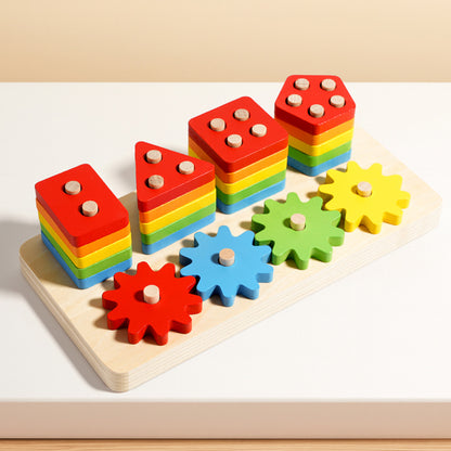 Geometric Matching Montessori Educational Toy