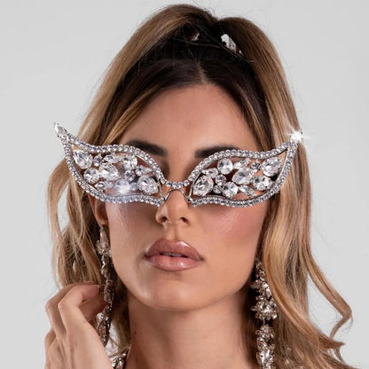 Geometric Metal Eyeglass Frame