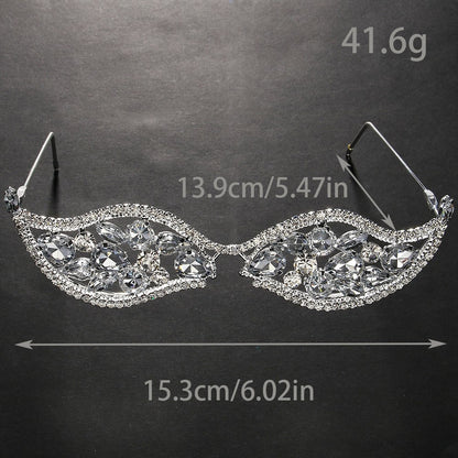 Geometric Metal Eyeglass Frame