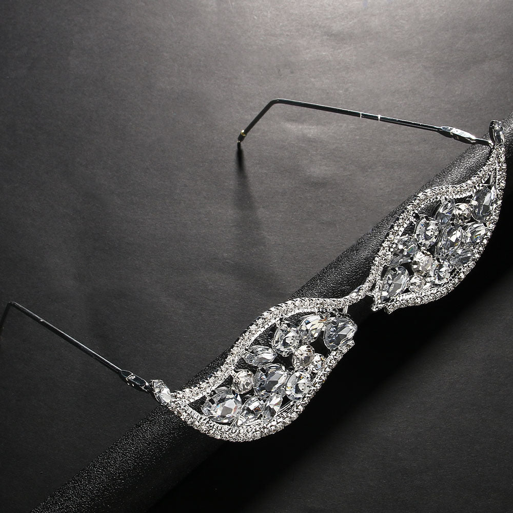 Geometric Metal Eyeglass Frame