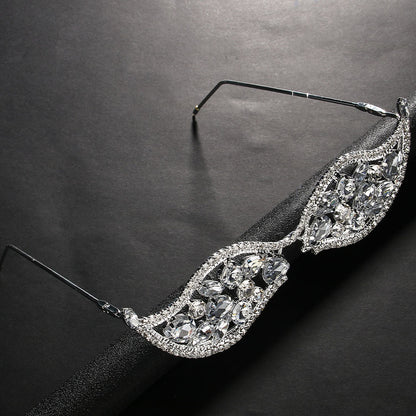 Geometric Metal Eyeglass Frame