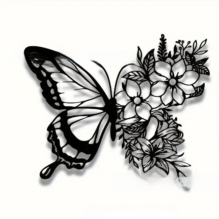 Geometric Metal Wall Art Hanging Decor