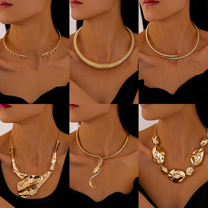 Geometric necklace