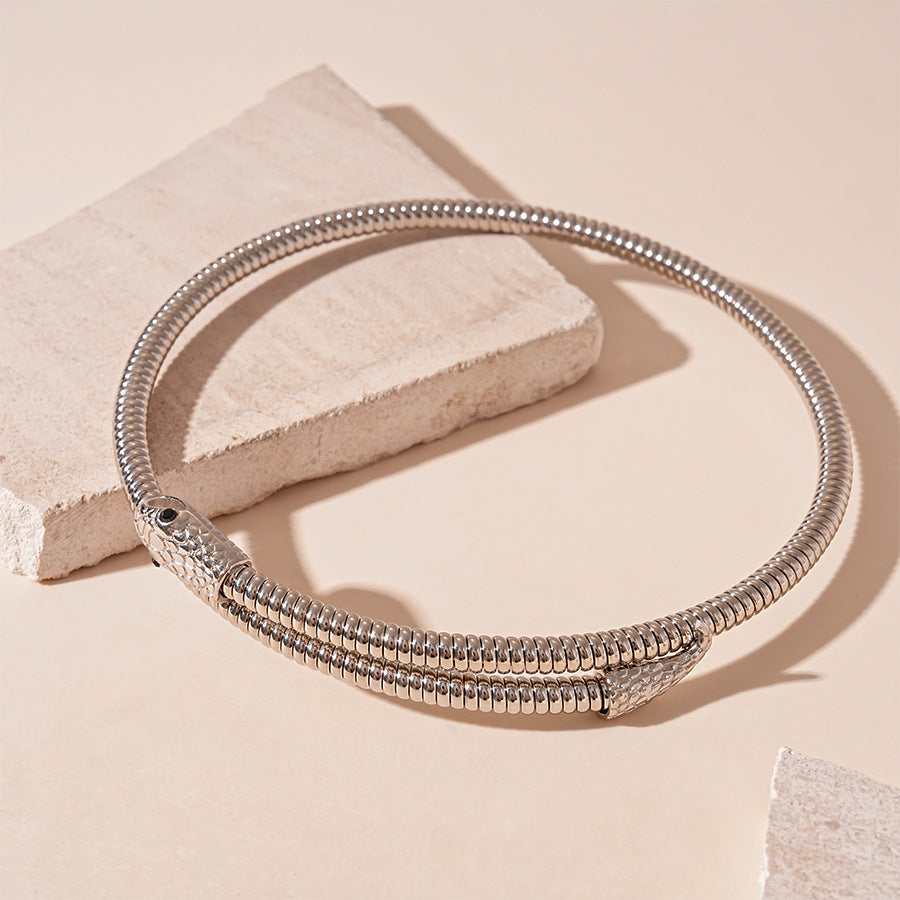 Geometric necklace