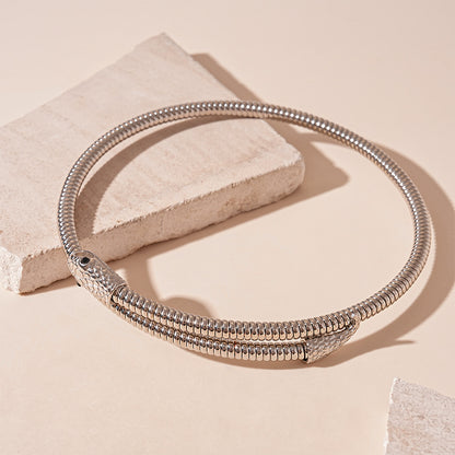 Geometric necklace