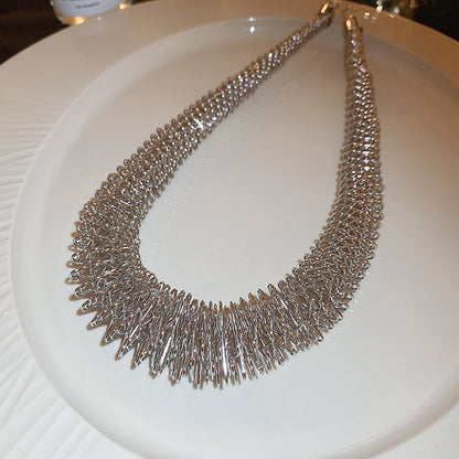 Geometric necklace