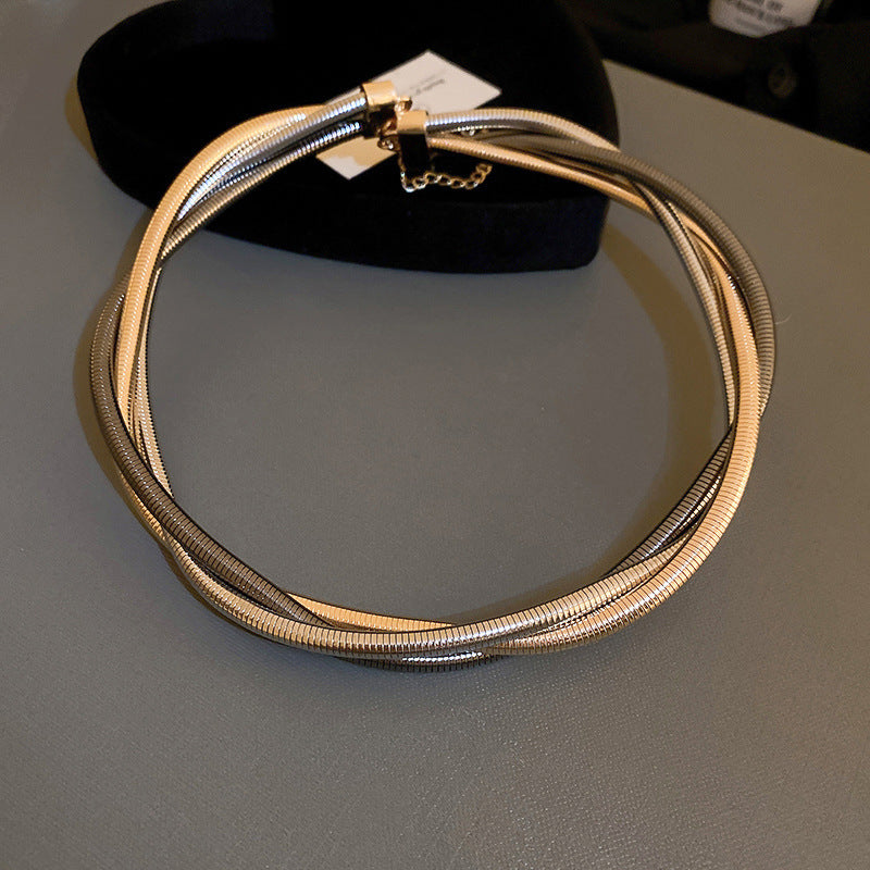 Geometric necklace