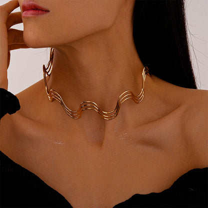 Geometric necklace