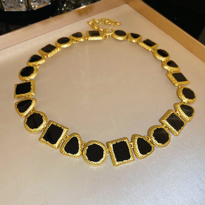 Geometric necklace