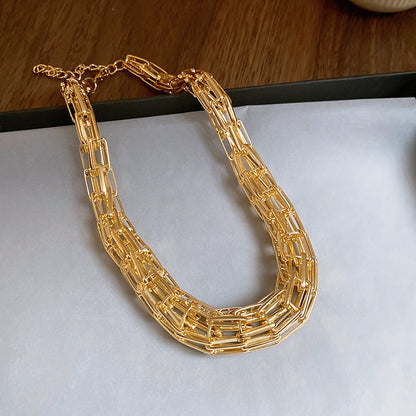 Geometric necklace
