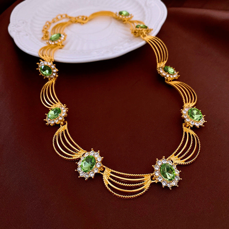 Geometric necklace