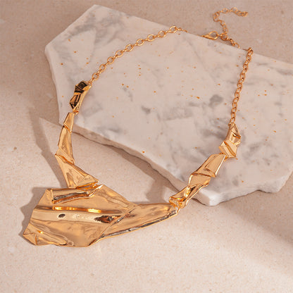 Geometric necklace