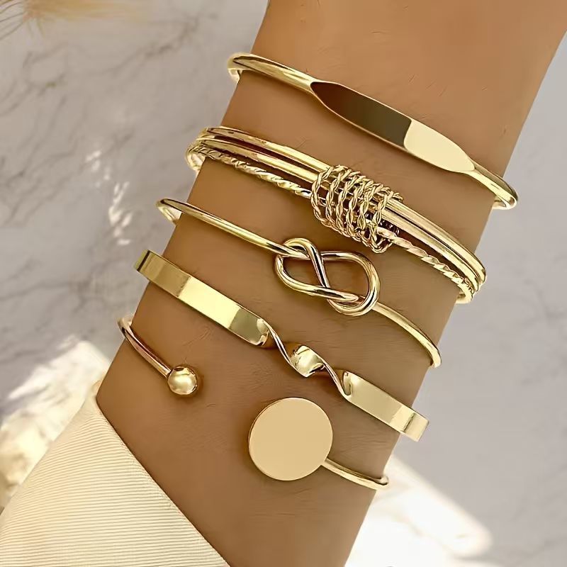 Geometric Openwork Bracelet