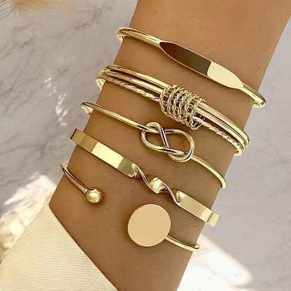 Geometric Openwork Bracelet