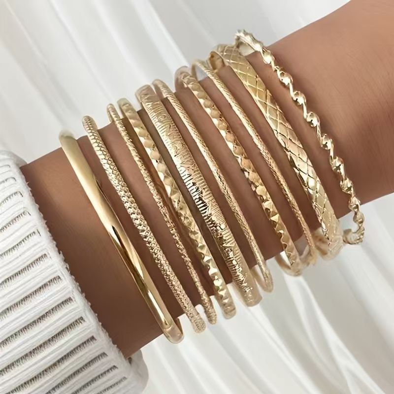 Geometric Openwork Bracelet