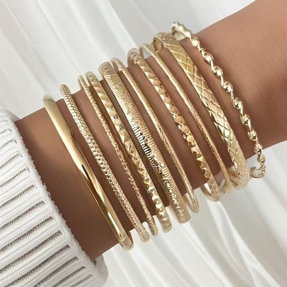 Geometric Openwork Bracelet
