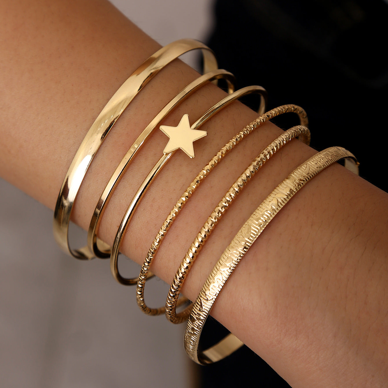 Geometric Openwork Bracelet