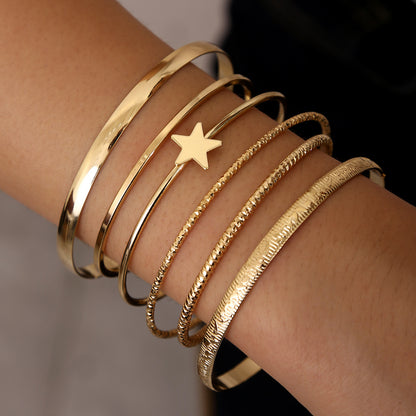 Geometric Openwork Bracelet