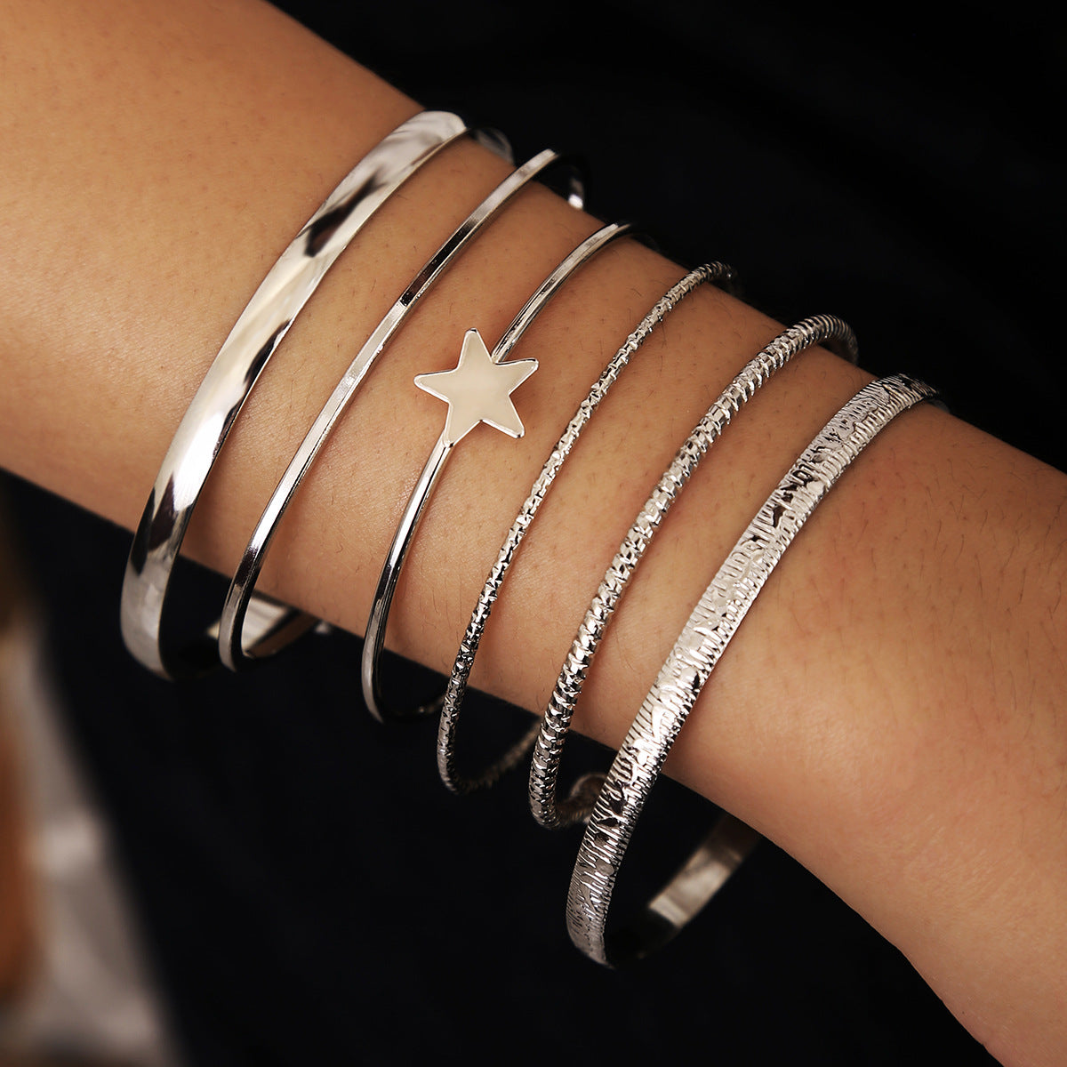 Geometric Openwork Bracelet