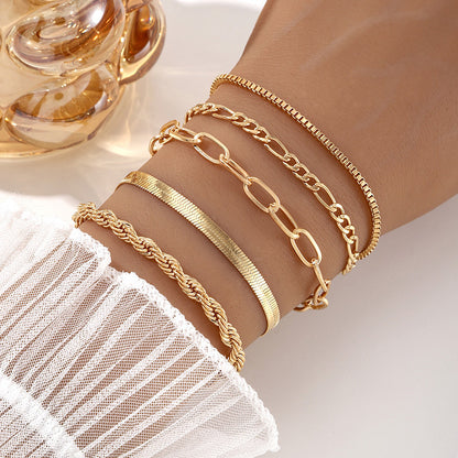 Geometric Openwork Bracelet