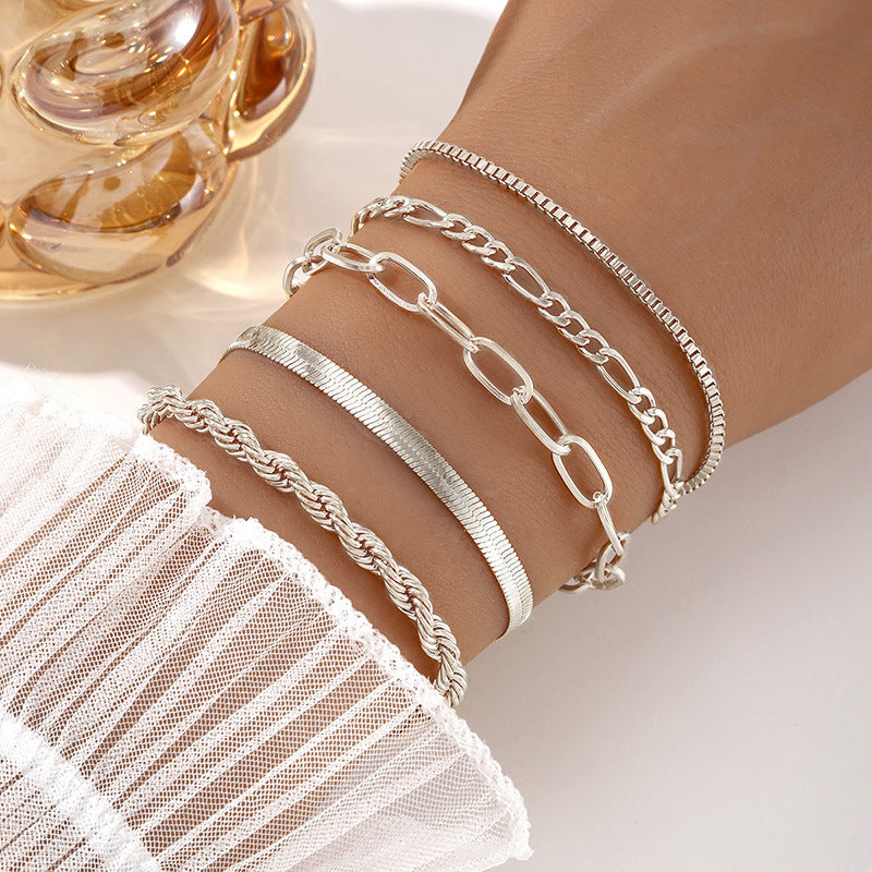 Geometric Openwork Bracelet