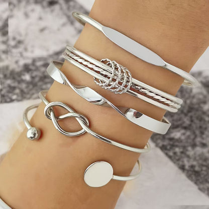 Geometric Openwork Bracelet