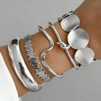Geometric Openwork Bracelet