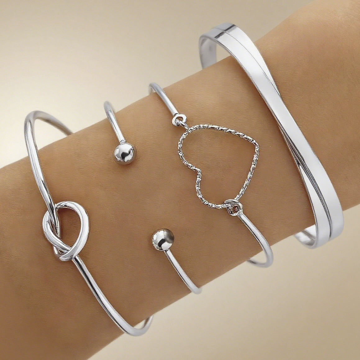 Geometric Openwork Bracelet