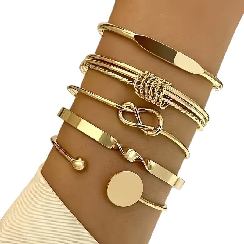 Geometric Openwork Bracelet