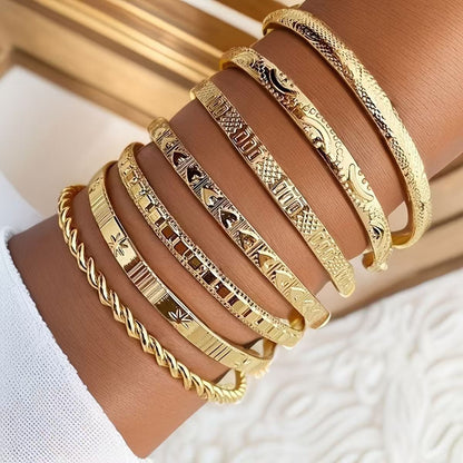 Geometric Openwork Bracelet