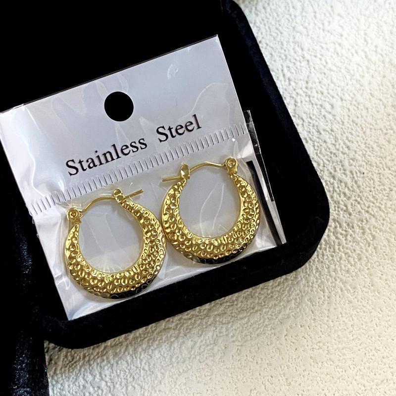Geometric Pearl Crystal Earrings