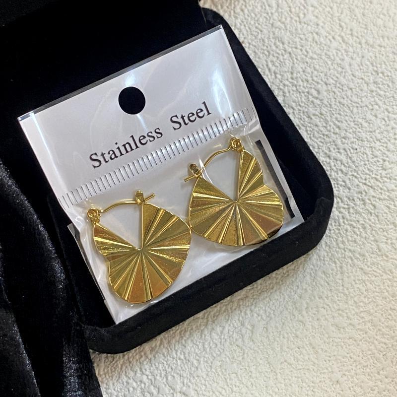 Geometric Pearl Crystal Earrings