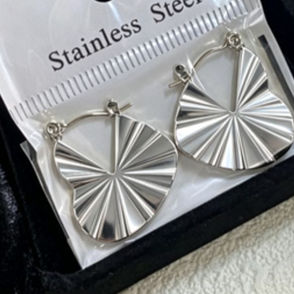 Geometric Pearl Crystal Earrings
