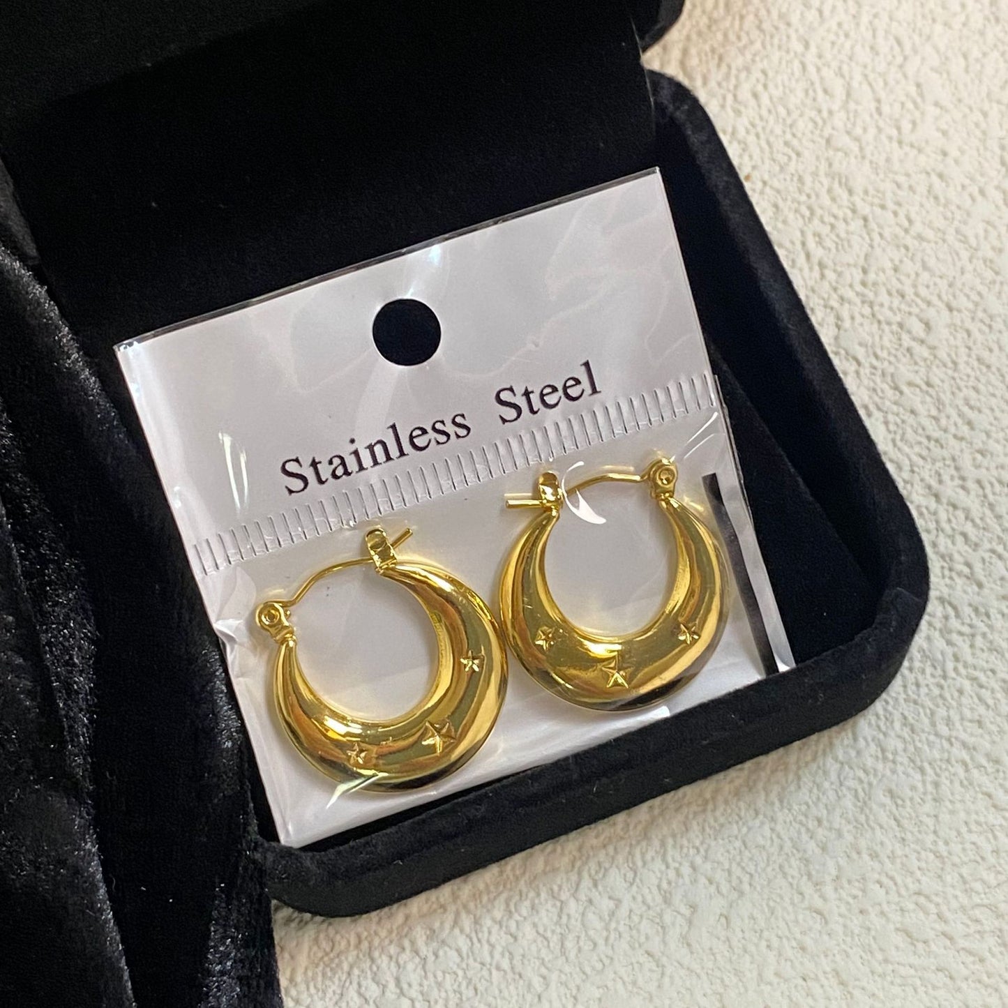 Geometric Pearl Crystal Earrings