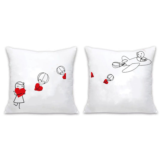 Geometric Print Pillow Cover