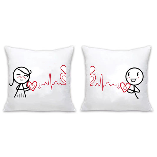 Geometric Print Pillow Cover
