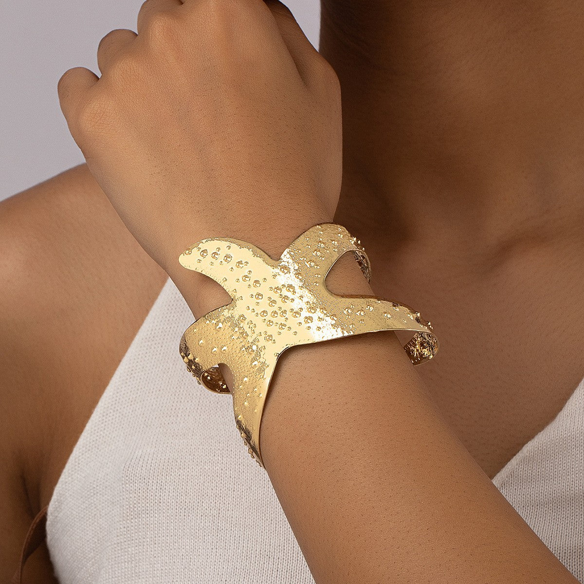 Geometric Starfish Vintage Bracelet