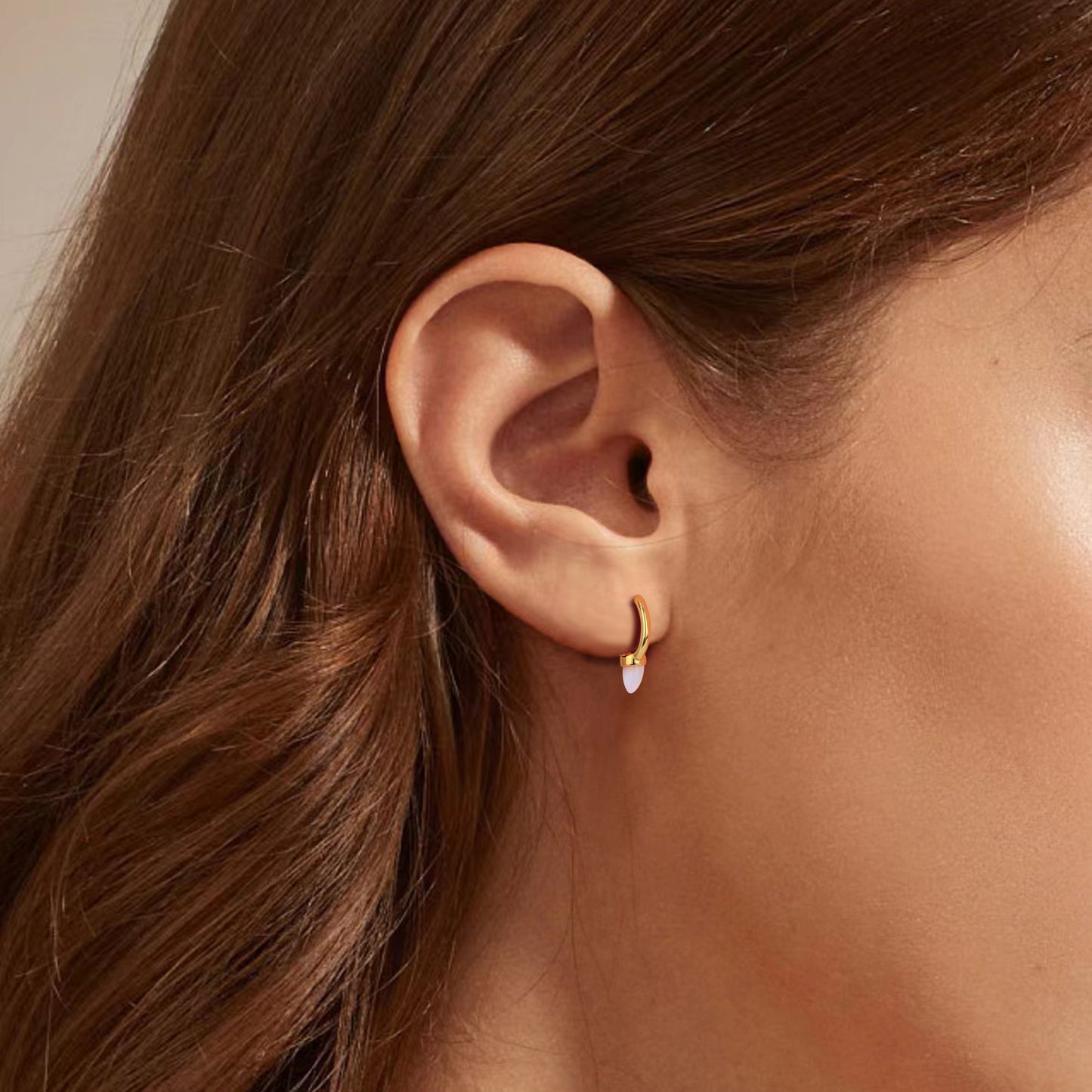 Geometric Sterling Silver Earrings