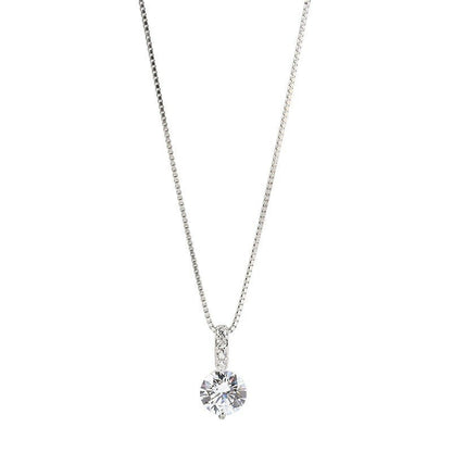 Geometric teardrop necklace