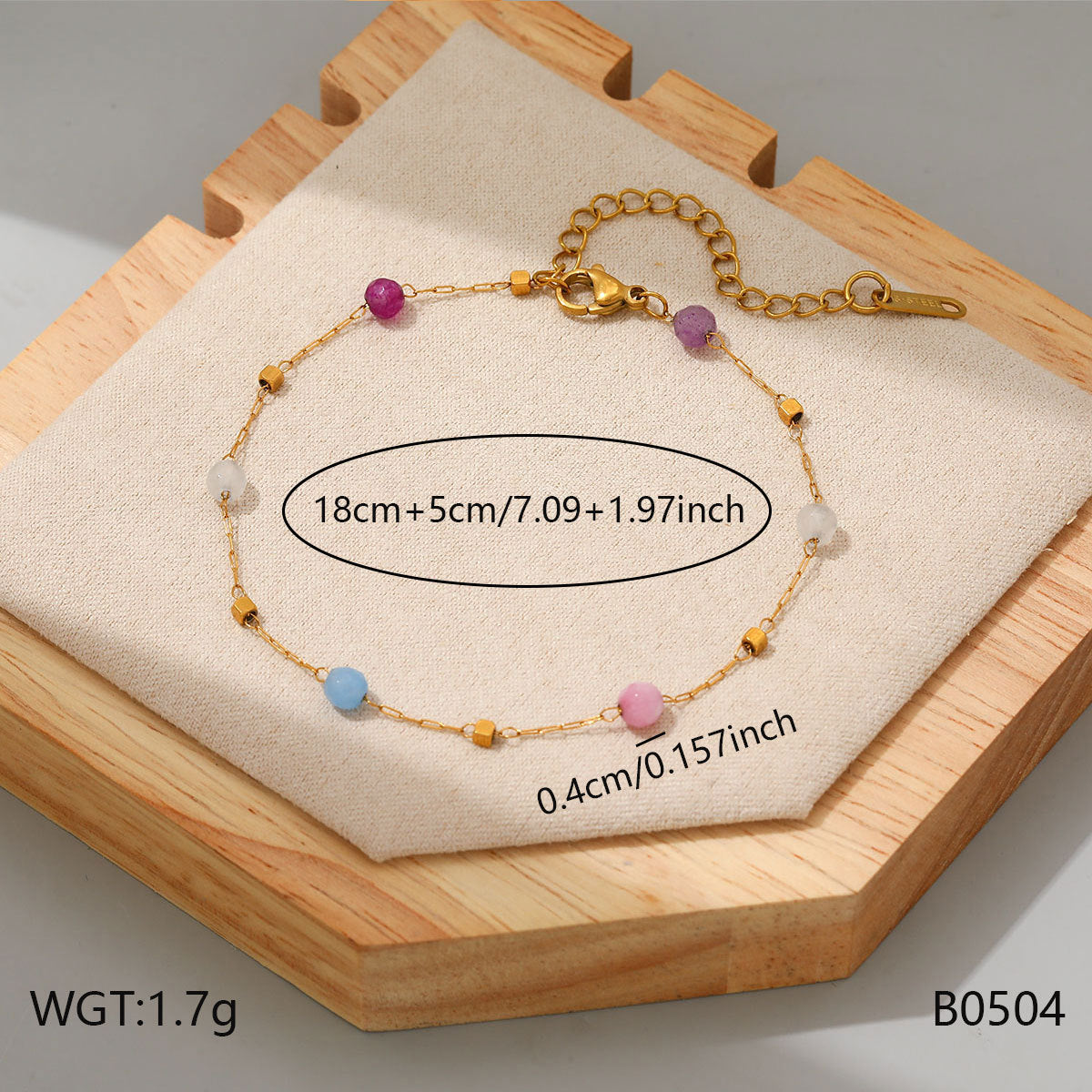 Geometric Titanium Steel Bracelet