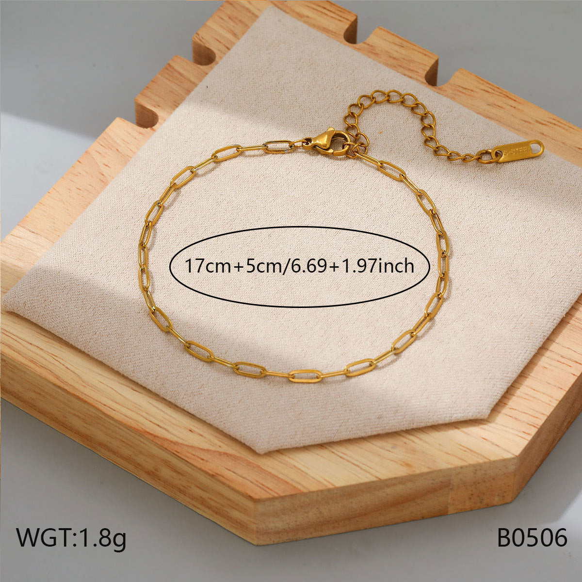 Geometric Titanium Steel Bracelet