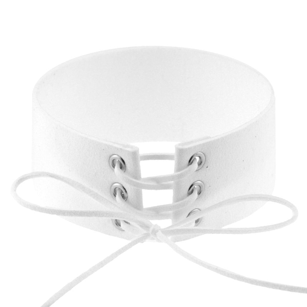 Geometric Velvet Choker Necklace