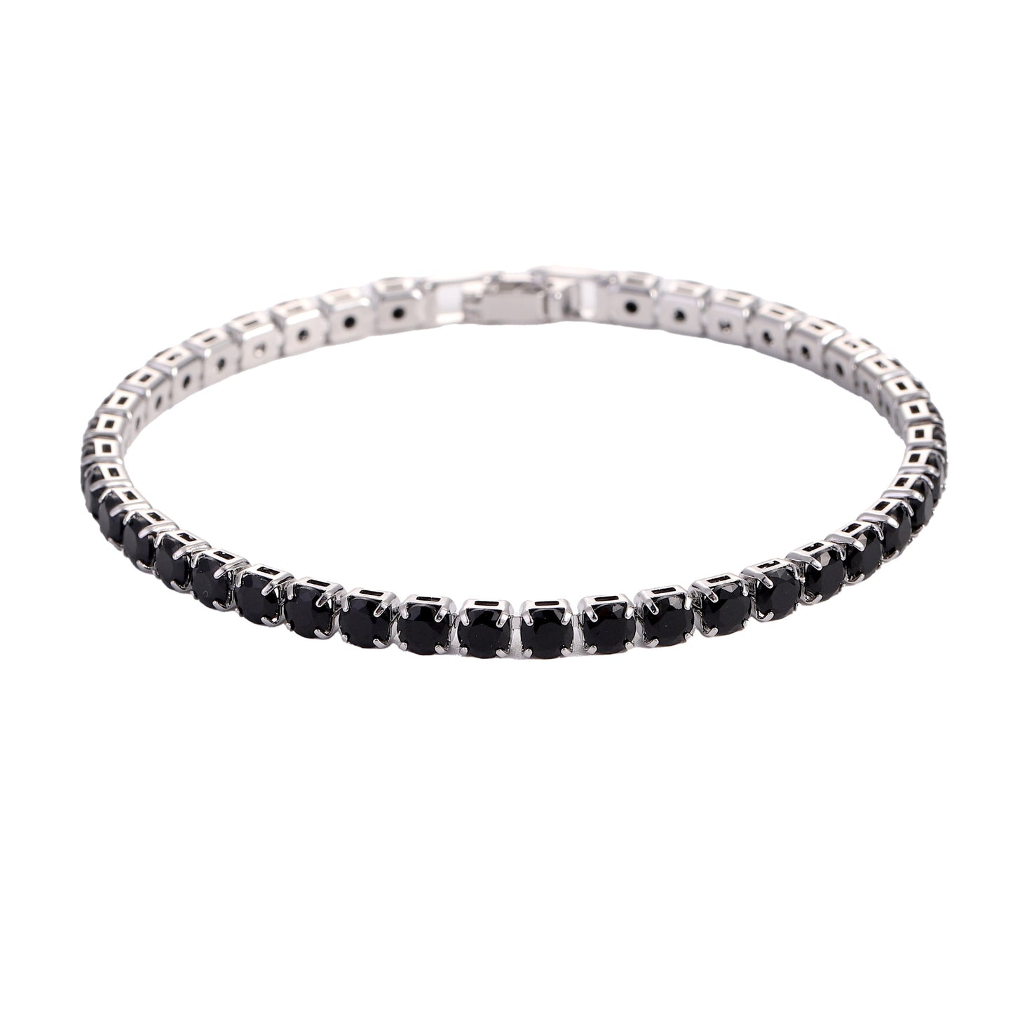 Geometric Zircon Bracelet for Men and Women