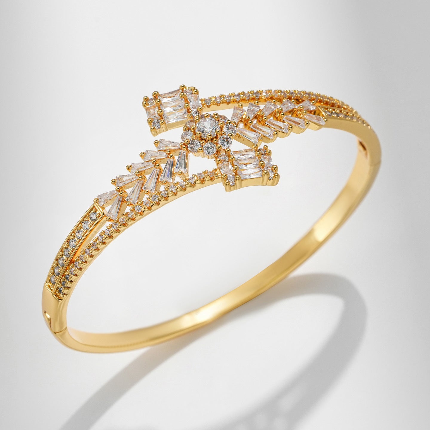 Geometric Zircon Bracelet for Women