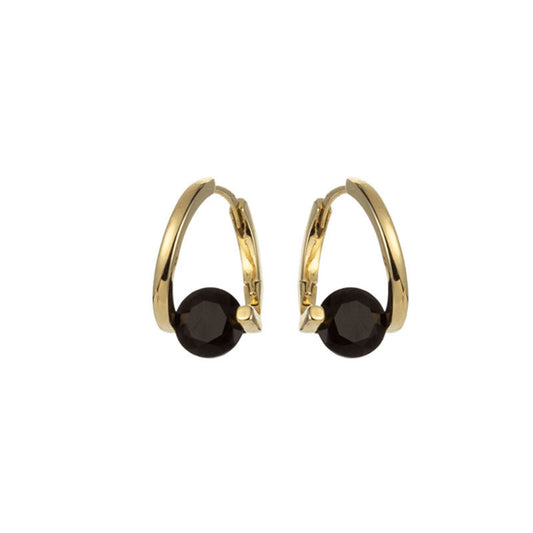 Geometric Zircon Earrings for Women