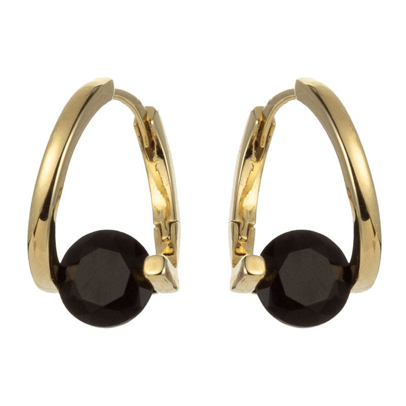 Geometric Zircon Earrings for Women