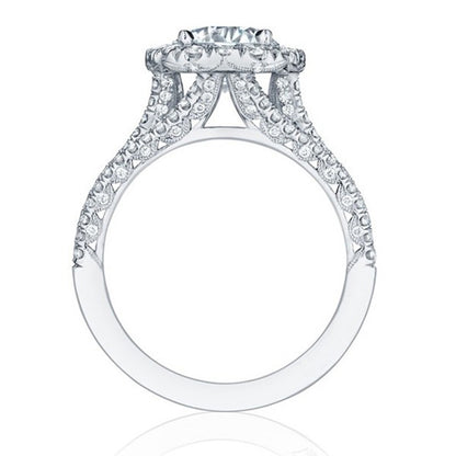 Geometric Zircon Silver Alloy Ring