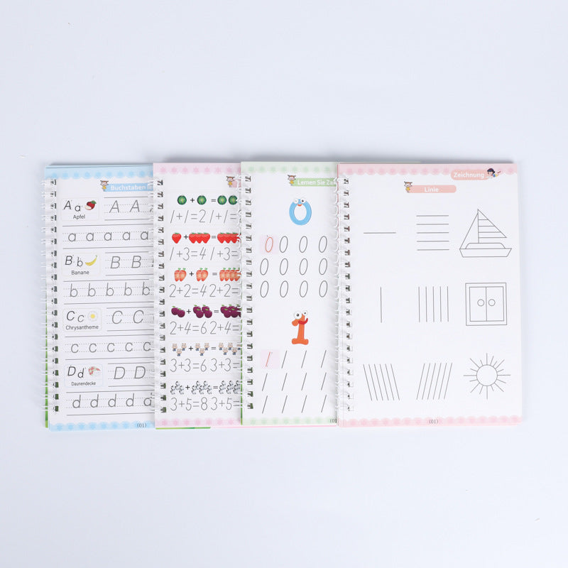 German Groove Magic Practice Copybook