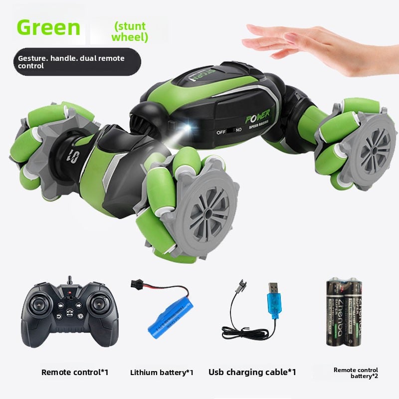 Gesture Induction Deformation Remote Control Car Children's Toy Twisted Four-wheel Drive Climbing Racing Car Boy Charged Electric Off-road Vehicle