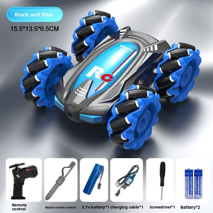 Gesture Induction Deformation Remote Control Car Children's Toy Twisted Four-wheel Drive Climbing Racing Car Boy Charged Electric Off-road Vehicle